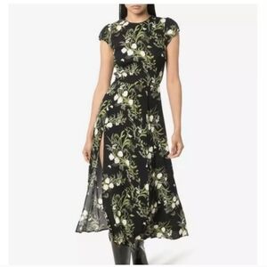 Reformation Gavin Midi Dress in Anastasia Rare